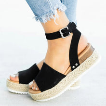 Laden Sie das Bild in den Galerie-Viewer, Women Sandals Plus Size Wedges Shoes For Women High Heels Sandals Summer Shoes 2019 Flip Flop Chaussures Femme Platform Sandals